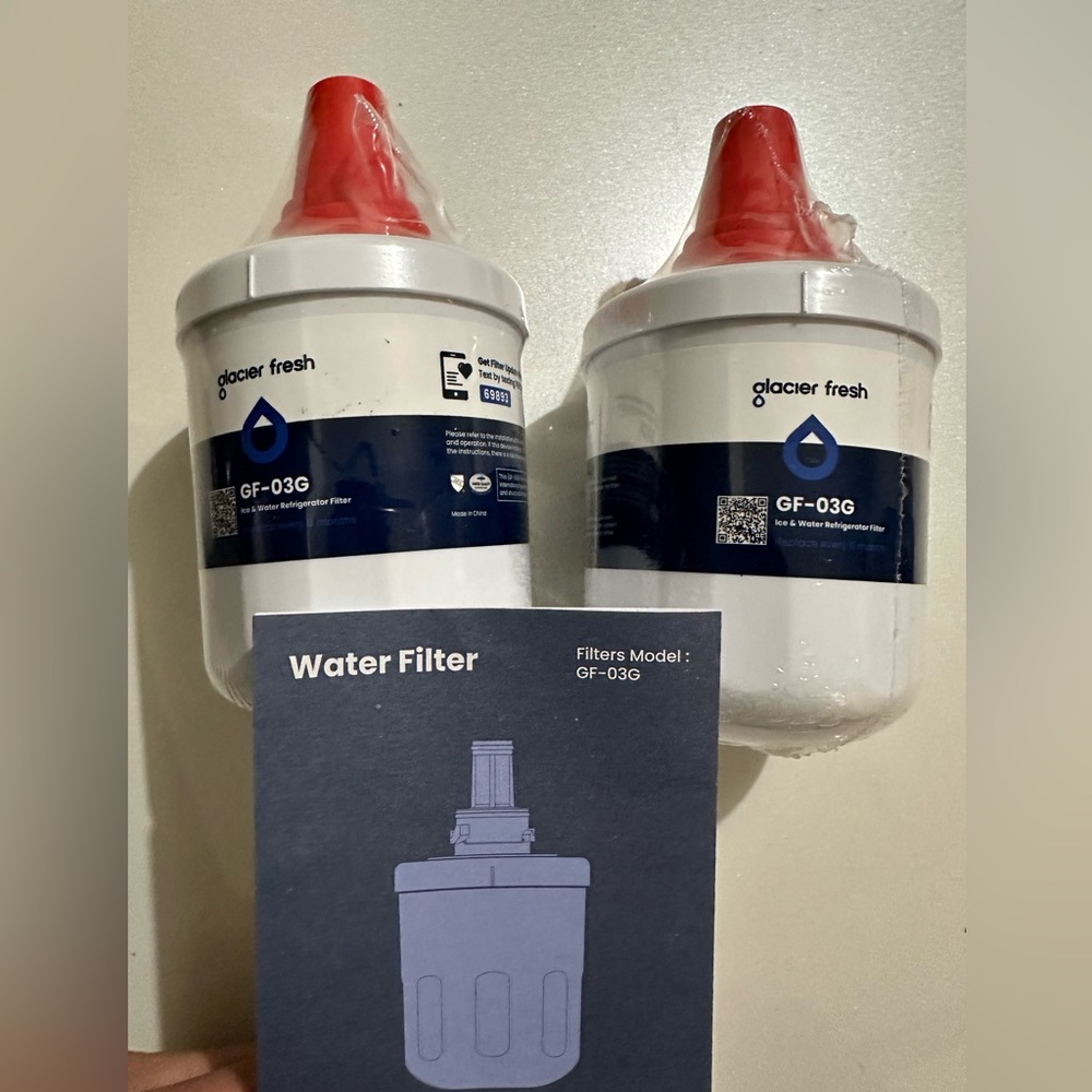 🆕 Glacier Fresh GF-03G water filters. Set of 2